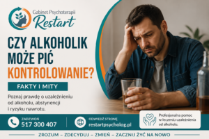 Read more about the article Czy alkoholik może pić kontrolowanie? 3 fakty i 3 mity